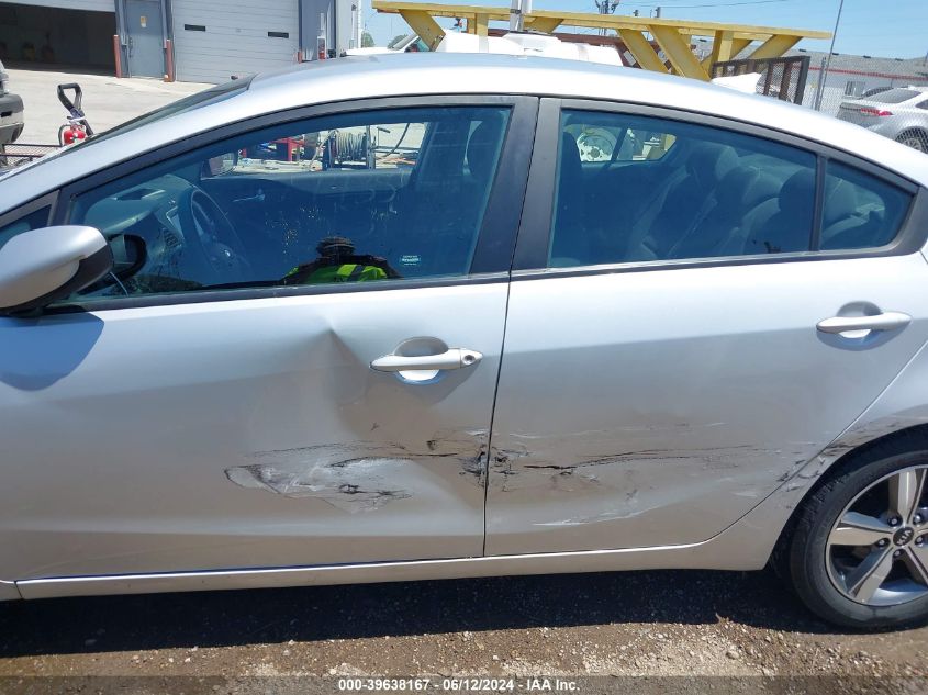 2018 Kia Forte Lx VIN: 3KPFL4A70JE177435 Lot: 39638167