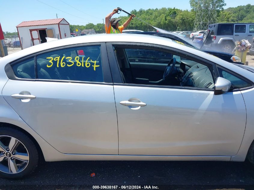 2018 Kia Forte Lx VIN: 3KPFL4A70JE177435 Lot: 39638167