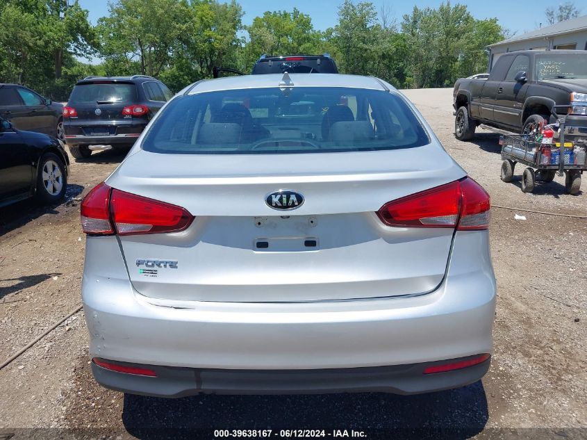 2018 Kia Forte Lx VIN: 3KPFL4A70JE177435 Lot: 39638167