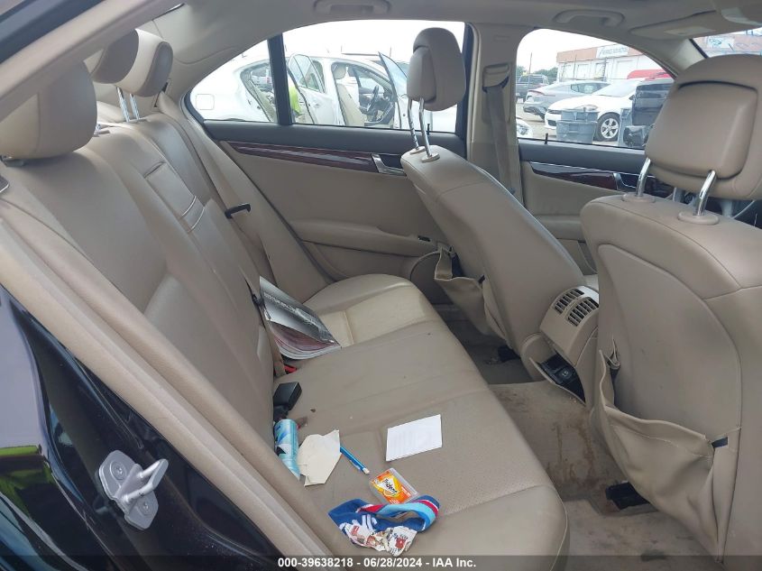 2010 Mercedes-Benz C 300 Luxury/Sport VIN: WDDGF5EB8AR116232 Lot: 39638218