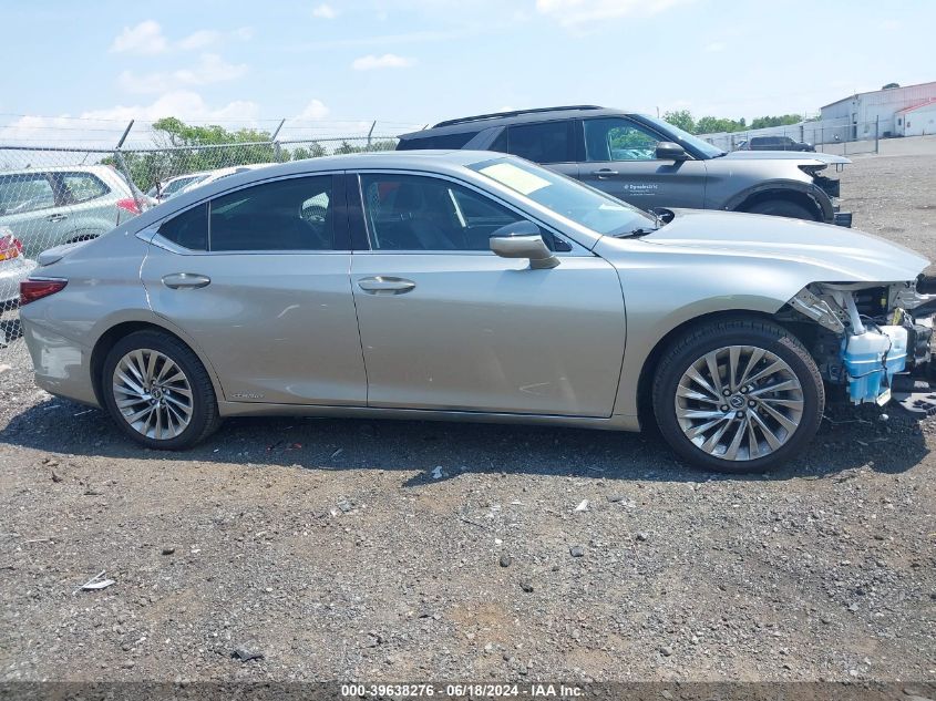 2019 Lexus Es 300H Luxury VIN: JTHB21B14K2000586 Lot: 39638276