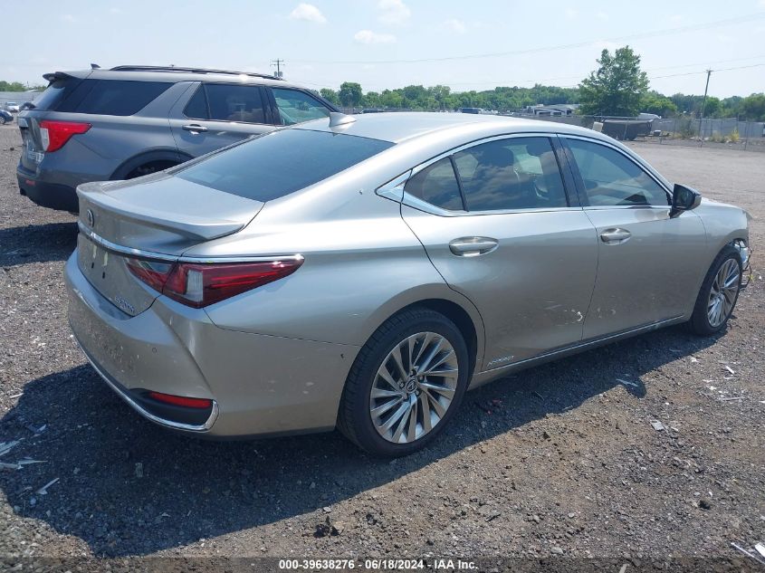 2019 Lexus Es 300H Luxury VIN: JTHB21B14K2000586 Lot: 39638276