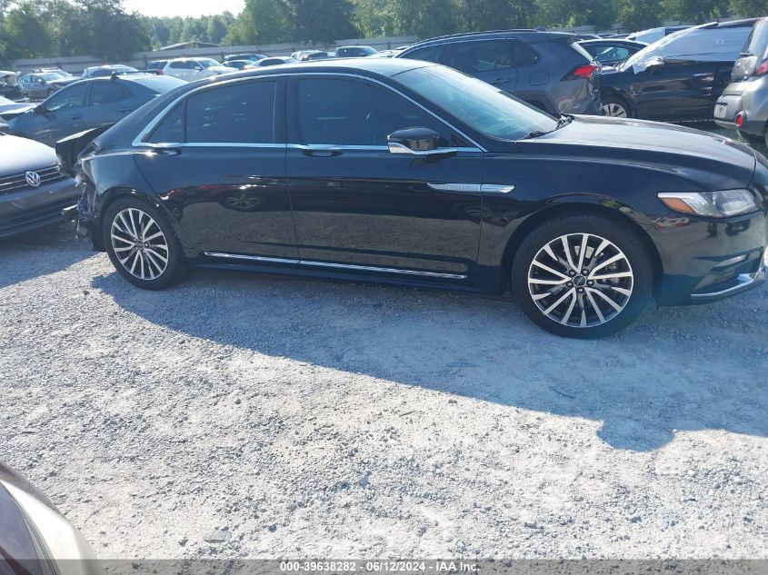 2017 Lincoln Continental Select VIN: 1LN6L9SK3H5611106 Lot: 39638282