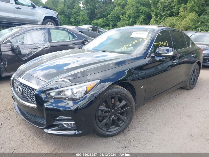 2014 Infiniti Q50 Premium VIN: JN1BV7AR3EM694976 Lot: 39638287