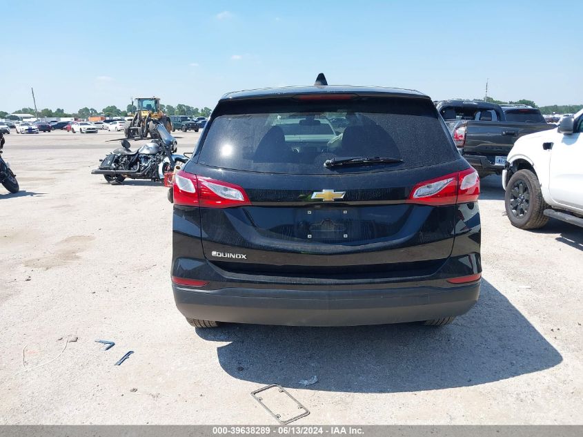 2020 Chevrolet Equinox Fwd Ls VIN: 2GNAXHEV7L6225876 Lot: 39638289