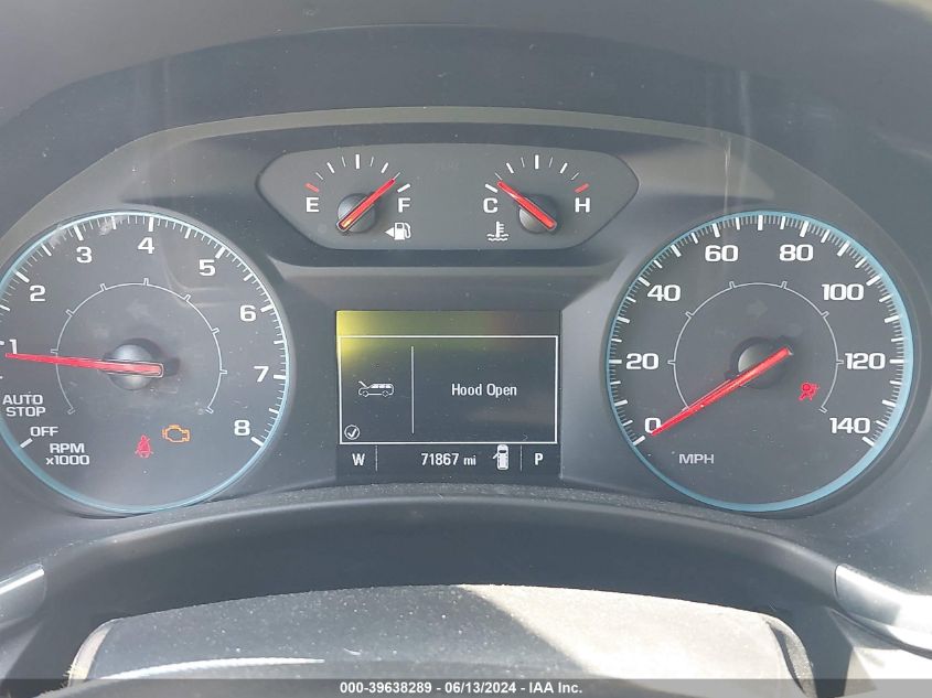 2020 Chevrolet Equinox Fwd Ls VIN: 2GNAXHEV7L6225876 Lot: 39638289