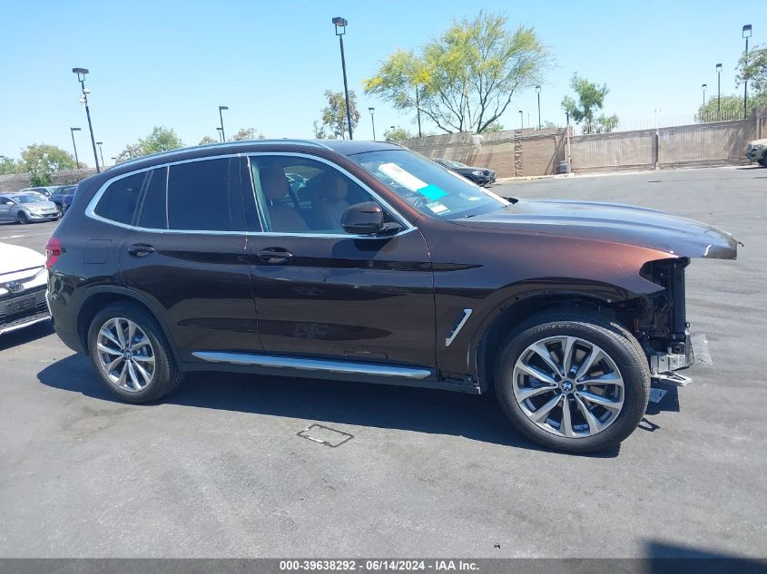 2019 BMW X3 SDRIVE30I - 5UXTR7C53KLF27276