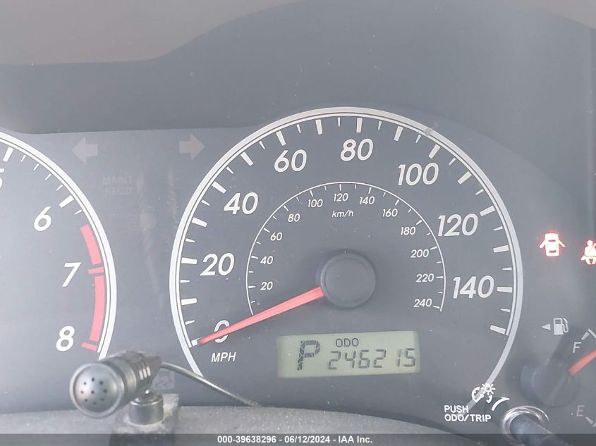 2009 Toyota Corolla Le VIN: JTDBL40E29J011365 Lot: 39638296