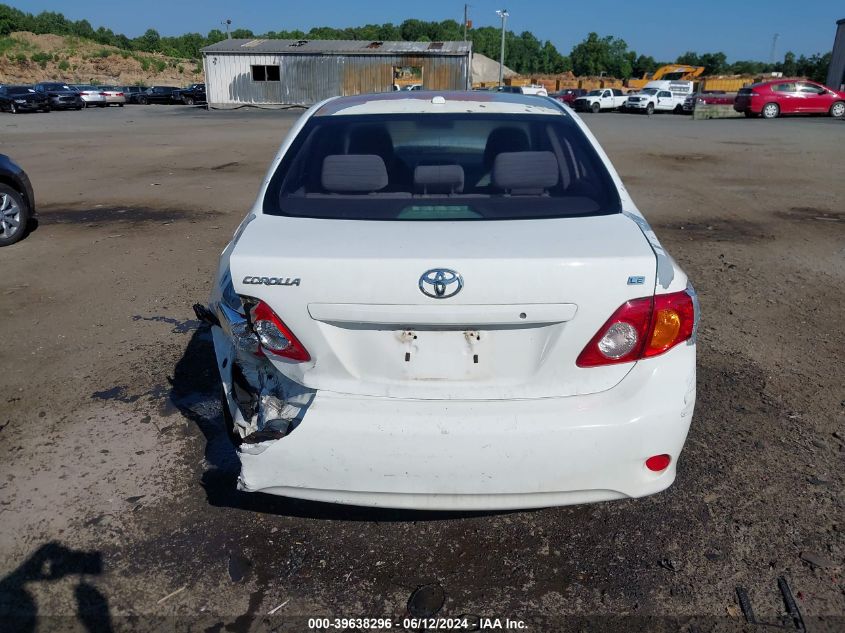 2009 Toyota Corolla Le VIN: JTDBL40E29J011365 Lot: 39638296