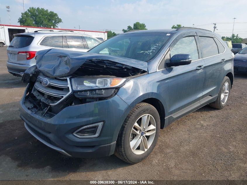 2016 Ford Edge Sel VIN: 2FMPK3J97GBC35443 Lot: 39638300