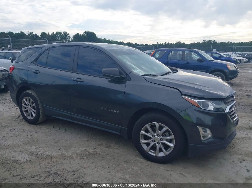 2018 Chevrolet Equinox Ls VIN: 2GNAXHEV2J6200798 Lot: 39638306