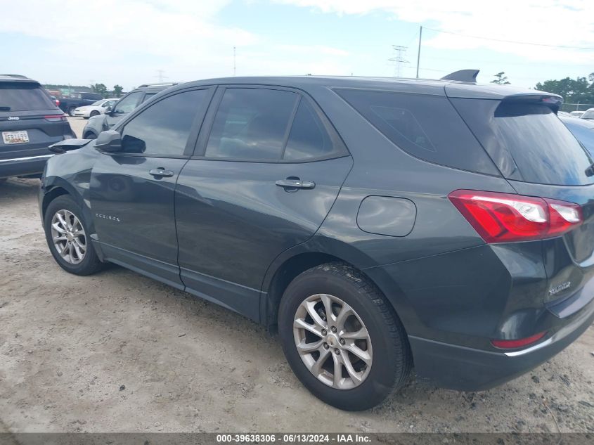 2018 Chevrolet Equinox Ls VIN: 2GNAXHEV2J6200798 Lot: 39638306