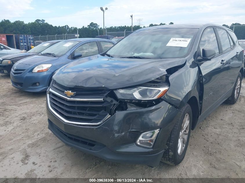 2018 Chevrolet Equinox Ls VIN: 2GNAXHEV2J6200798 Lot: 39638306
