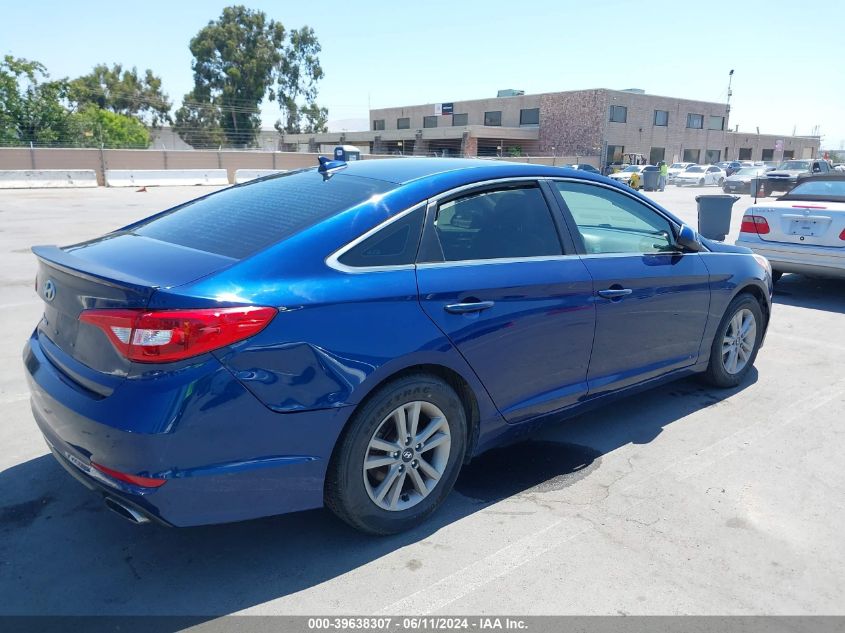 2015 Hyundai Sonata Se VIN: 5NPE24AF5FH181098 Lot: 39638307