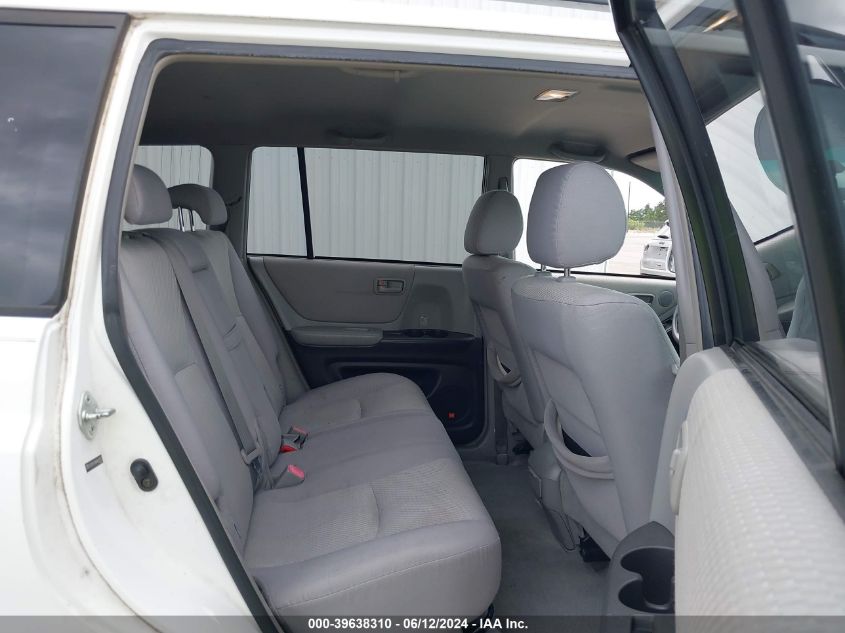 2004 Toyota Highlander V6 VIN: JTEGP21A540023322 Lot: 39638310