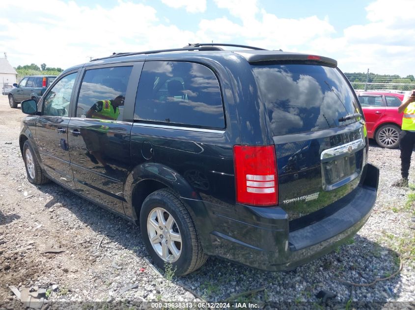 2008 Chrysler Town & Country Touring VIN: 2A8HR54P98R773914 Lot: 39638313