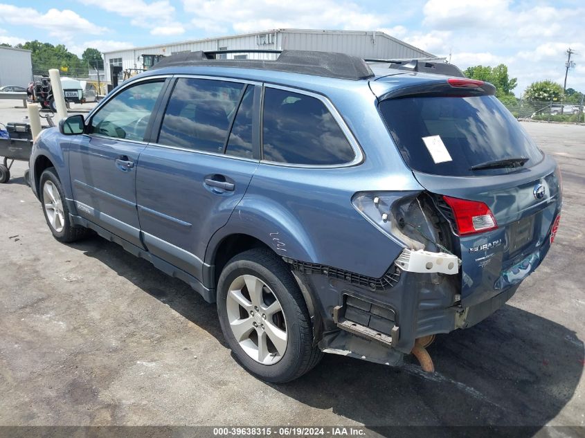 2013 Subaru Outback 2.5I Limited VIN: 4S4BRCKC7D3228875 Lot: 39638315