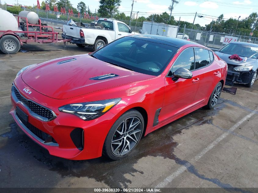 2023 Kia Stinger Gt-Line VIN: KNAE35LD4P6127718 Lot: 39638320