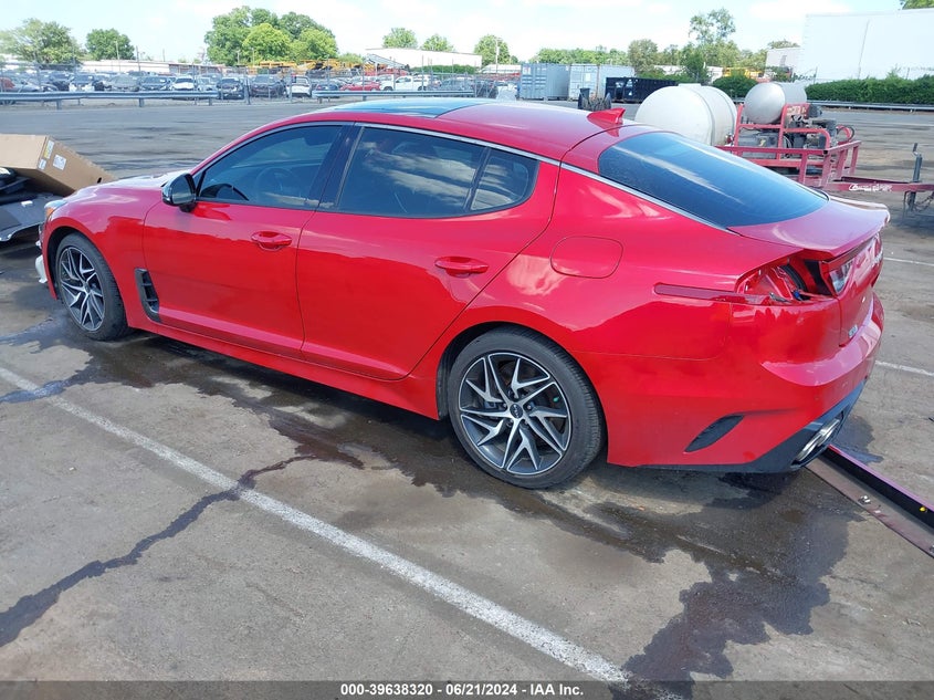 2023 Kia Stinger Gt-Line VIN: KNAE35LD4P6127718 Lot: 39638320