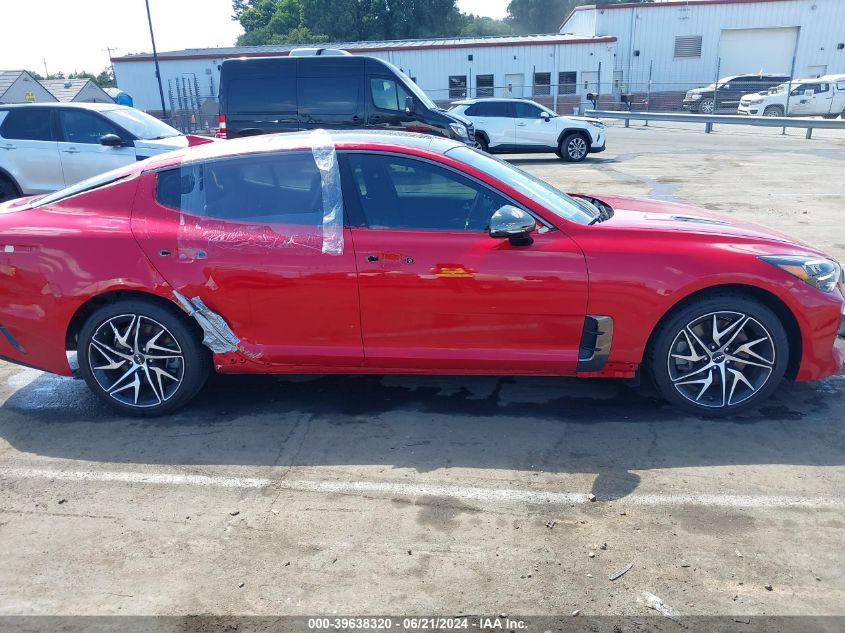 2023 Kia Stinger Gt-Line VIN: KNAE35LD4P6127718 Lot: 39638320