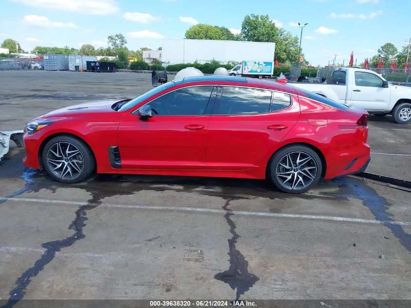 2023 Kia Stinger Gt-Line VIN: KNAE35LD4P6127718 Lot: 39638320
