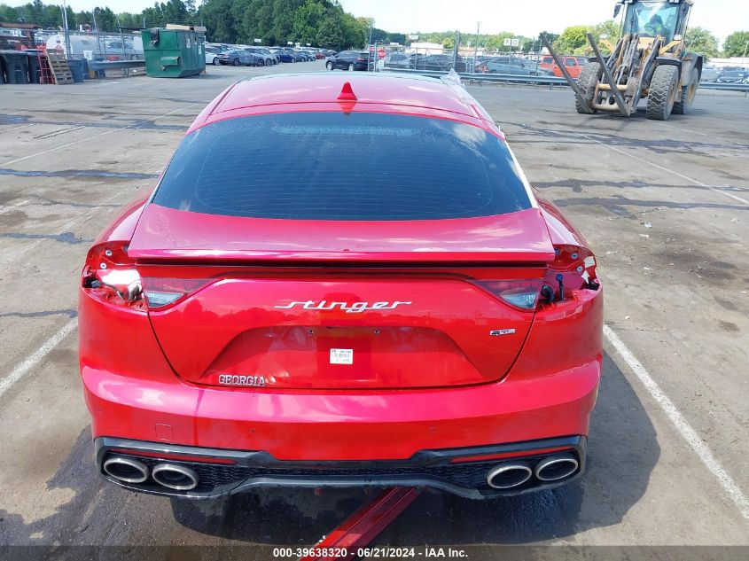 2023 Kia Stinger Gt-Line VIN: KNAE35LD4P6127718 Lot: 39638320