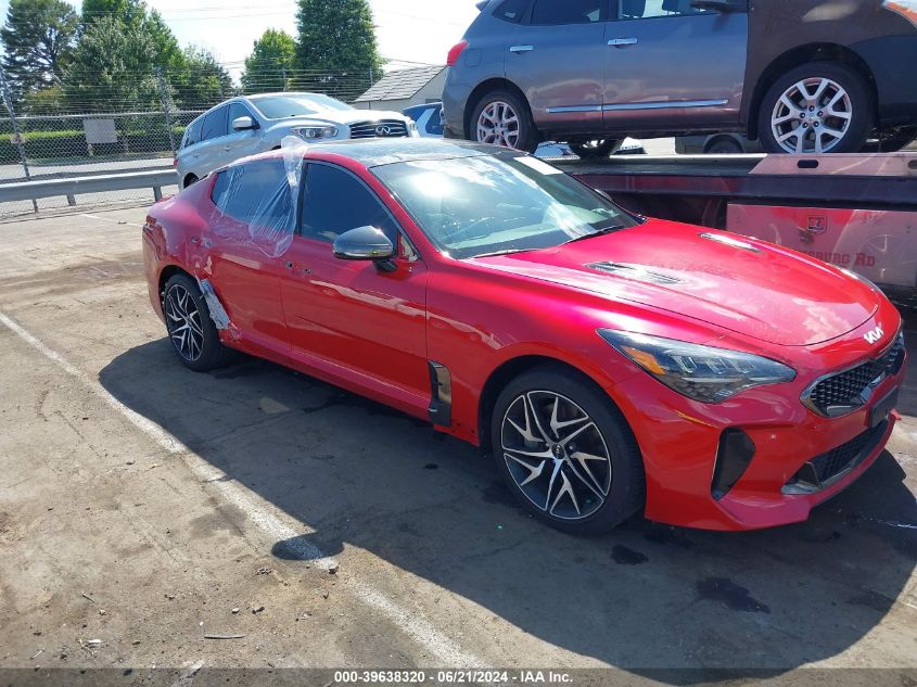 2023 Kia Stinger Gt-Line VIN: KNAE35LD4P6127718 Lot: 39638320