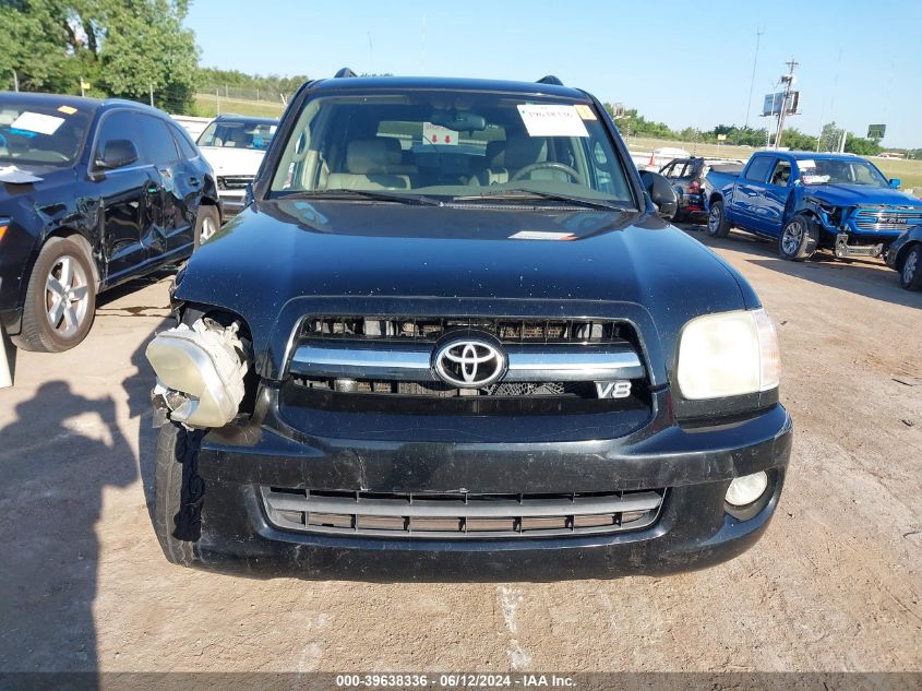 2005 Toyota Sequoia Limited V8 VIN: 5TDZT38A45S261679 Lot: 39638336