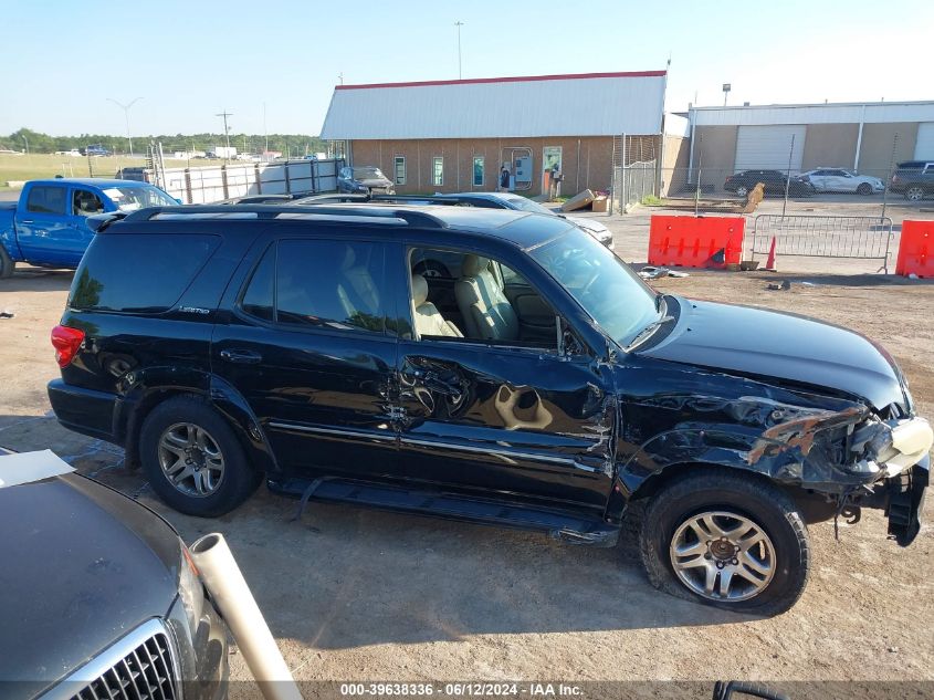 2005 Toyota Sequoia Limited V8 VIN: 5TDZT38A45S261679 Lot: 39638336