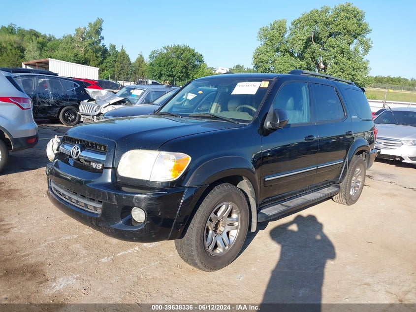 2005 Toyota Sequoia Limited V8 VIN: 5TDZT38A45S261679 Lot: 39638336