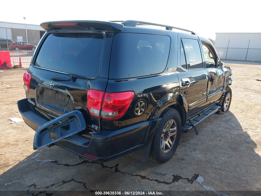 2005 Toyota Sequoia Limited V8 VIN: 5TDZT38A45S261679 Lot: 39638336