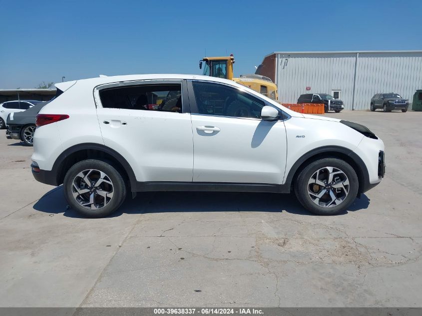 2022 Kia Sportage Lx VIN: KNDPMCACXN7982910 Lot: 39638337