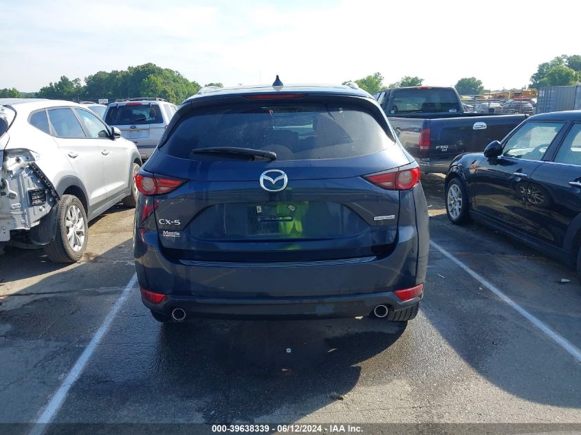 2021 Mazda Cx-5 Grand Touring VIN: JM3KFADM8M03169 Lot: 39638339