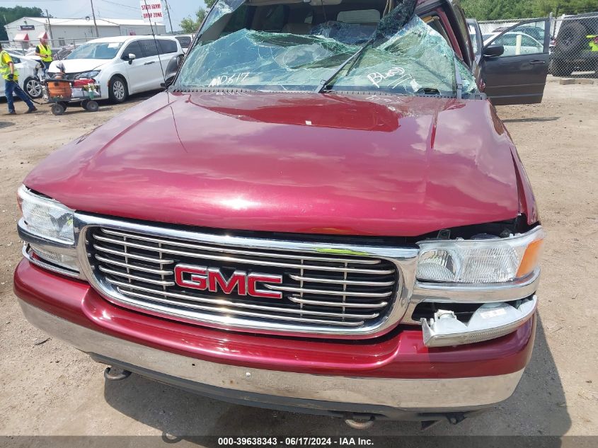 2001 GMC Yukon Slt VIN: 1GKEK13T21J226441 Lot: 39638343