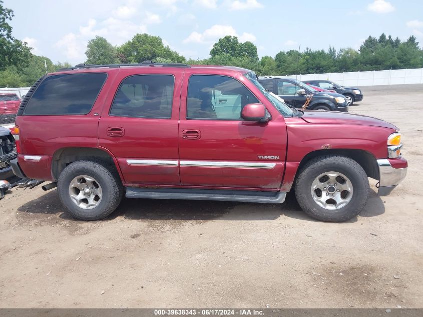 2001 GMC Yukon Slt VIN: 1GKEK13T21J226441 Lot: 39638343