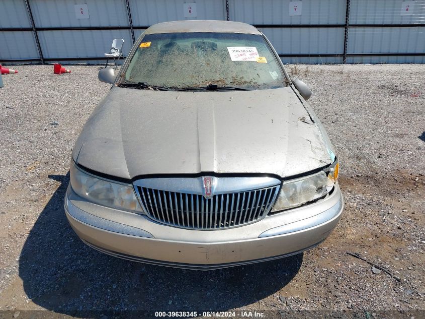 1999 Lincoln Continental VIN: 1LNHM97V3XY637307 Lot: 39638345