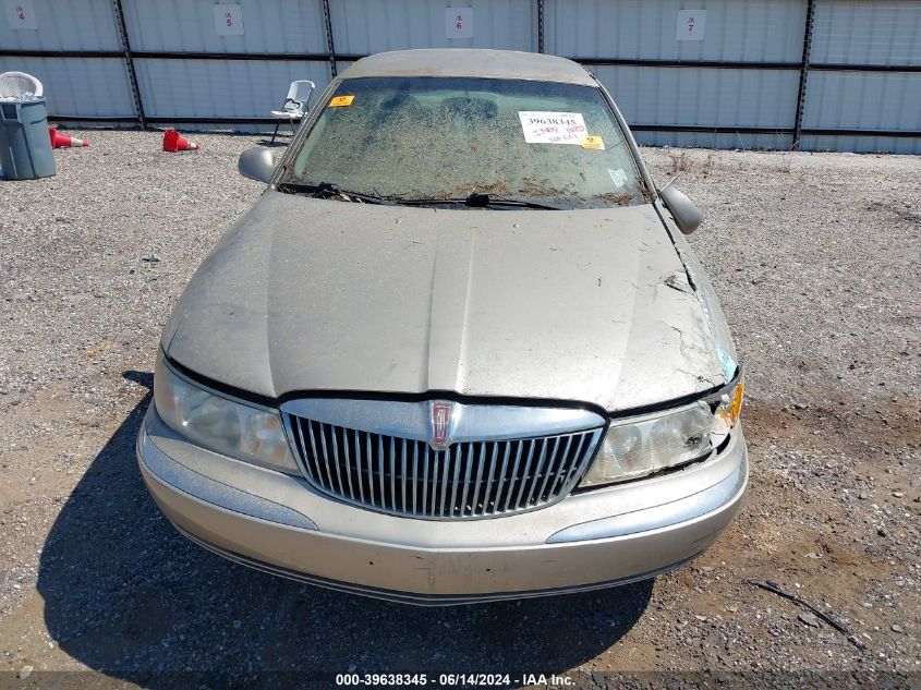 1999 Lincoln Continental VIN: 1LNHM97V3XY637307 Lot: 39638345