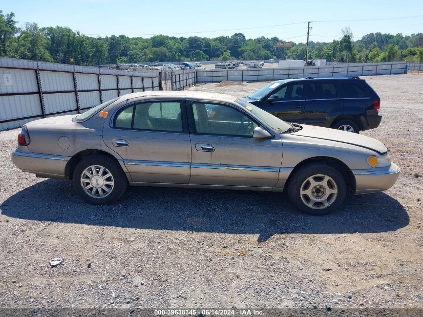 1999 Lincoln Continental VIN: 1LNHM97V3XY637307 Lot: 39638345