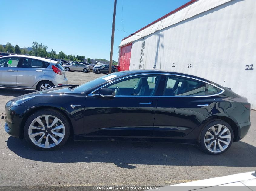 2018 Tesla Model 3 Long Range/Mid Range VIN: 5YJ3E1EA6JF075844 Lot: 39638367