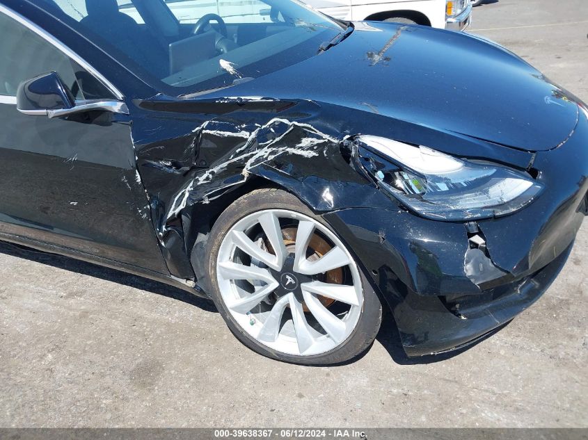 5YJ3E1EA6JF075844 2018 Tesla Model 3 Long Range/Mid Range