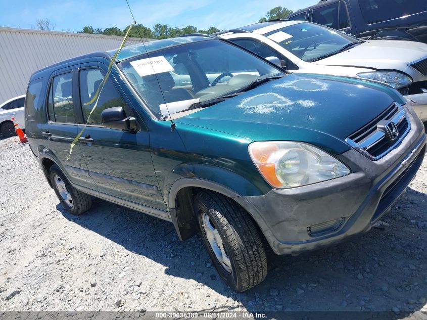 2004 Honda Cr-V Lx VIN: JHLRD684X4C009107 Lot: 39638389