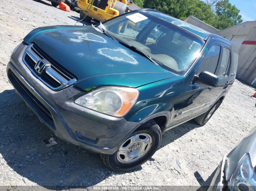 2004 Honda Cr-V Lx VIN: JHLRD684X4C009107 Lot: 39638389