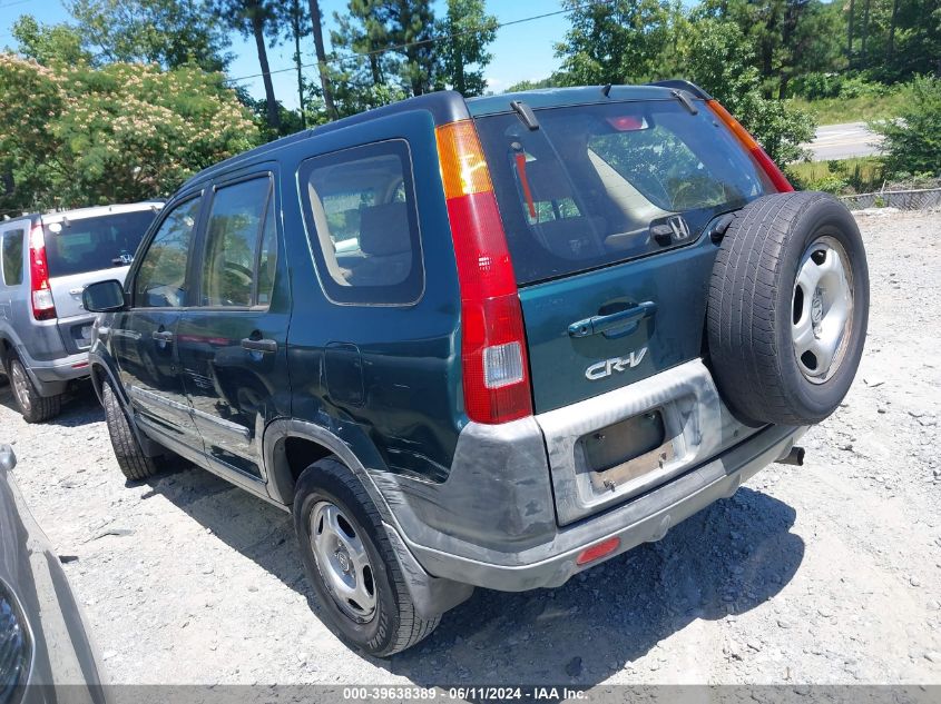 2004 Honda Cr-V Lx VIN: JHLRD684X4C009107 Lot: 39638389