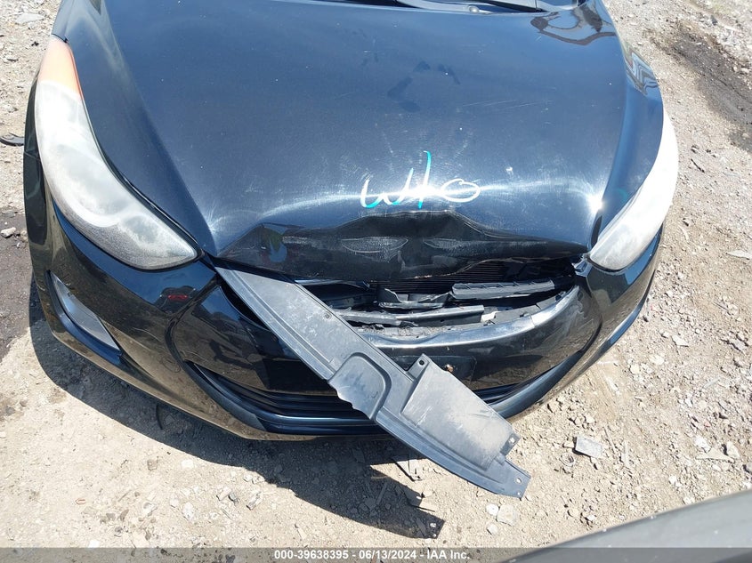2012 Hyundai Elantra Gls (Ulsan Plant) VIN: KMHDH4AE0CU183047 Lot: 39638395