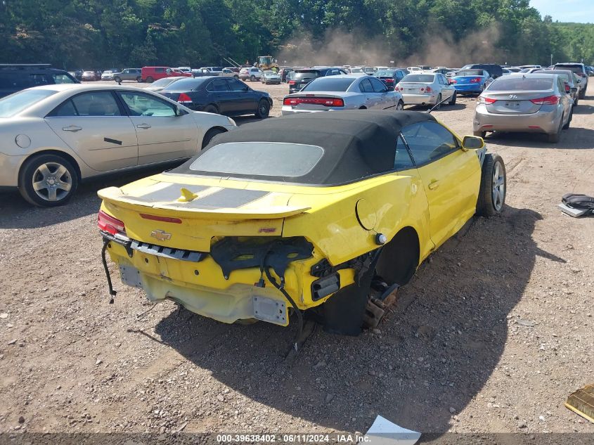 2014 CHEVROLET CAMARO 2LT - 2G1FG3D3XE9164101