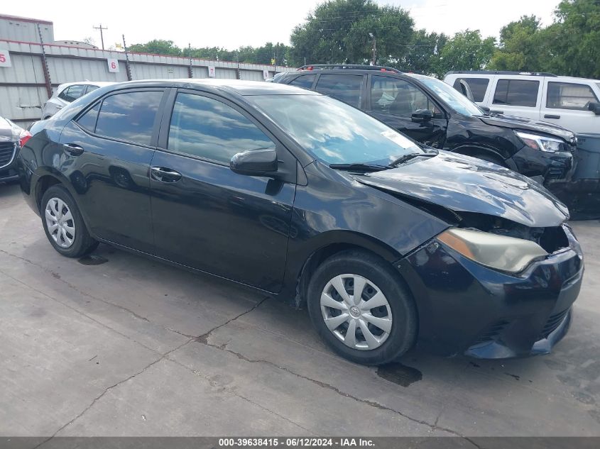 2014 Toyota Corolla L VIN: 2T1BURHE3EC107512 Lot: 39638415