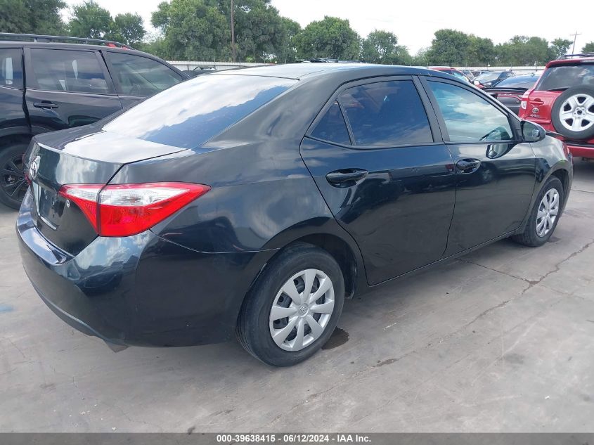 2014 Toyota Corolla L VIN: 2T1BURHE3EC107512 Lot: 39638415