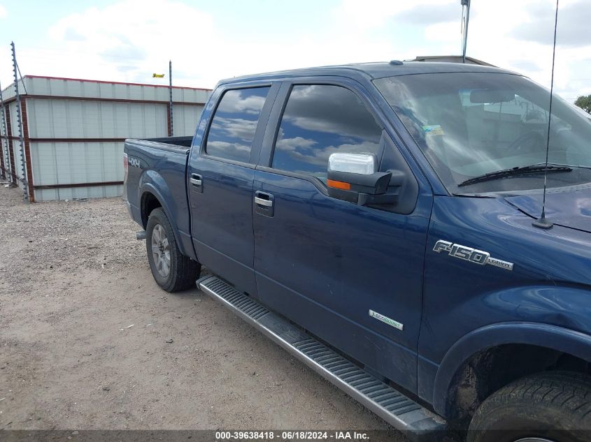 2013 Ford F-150 Lariat VIN: 1FTFW1ET7DKE97768 Lot: 39638418