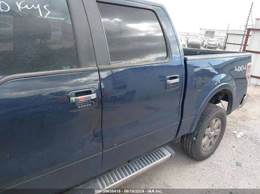 2013 Ford F-150 Lariat VIN: 1FTFW1ET7DKE97768 Lot: 39638418