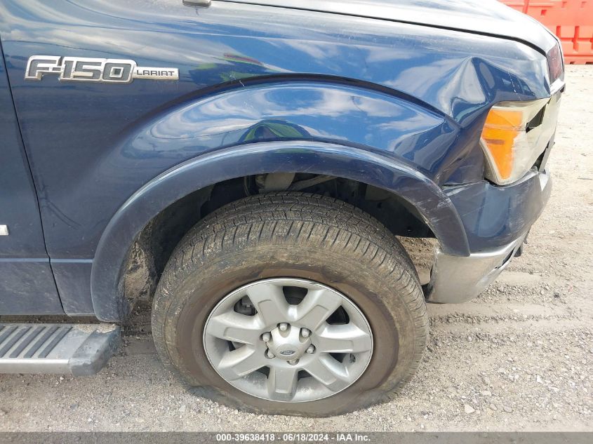 2013 Ford F-150 Lariat VIN: 1FTFW1ET7DKE97768 Lot: 39638418